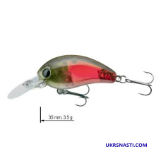 Воблер Daiwa Tournament Baby Crank 35F-DR цвет Lazer Red